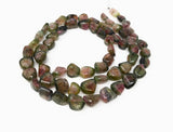 Natural Watermelon Tourmaline Beads, Gemstone Beads, Wholesale Bulk Beads, Jewelry Supplies 13" Strand