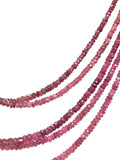 Tourmaline Beads, Gemstone Beads, Pink Tourmaline Beads, Beading Supplies, Natural Tourmaline Beads, Wholesale Beads, Bulk Beads, 13.5"