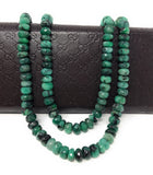 8mm Natural Emerald Beads, Gemstone Beads, Wholesale Beads, Jewelry Supplies, Bulk Beads, 13" Strand
