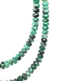 8mm Natural Emerald Beads, Gemstone Beads, Wholesale Beads, Jewelry Supplies, Bulk Beads, 13" Strand