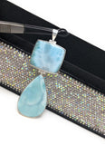 Gemstone Bar Necklace, Minimalist Necklace, Lapis Lazuli, Amazonite, Labradorite, Emerald, Silver Minimalist Jewelry, Healing Jewelry