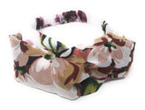 Printed Knot Turban Elastic Headband, Floral Knotted Headwrap for Girls, Turban Elastic Headband for Women, 1 Pc