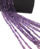 Natural Amethyst Gemstone Beads, Jewelry Supplies for Jewelry Making, Bulk Wholesale Beads, 12.5" Strand