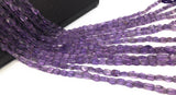 Natural Amethyst Gemstone Beads, Jewelry Supplies for Jewelry Making, Bulk Wholesale Beads, 12.5" Strand
