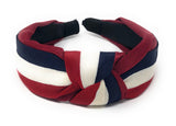Stripe knotted Headband for Girls, Bohemian Turban Headbands for Women, Sports Headband for Women, Fitness Headband, 1 Pc