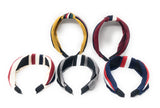 Stripe knotted Headband for Girls, Bohemian Turban Headbands for Women, Sports Headband for Women, Fitness Headband, 1 Pc