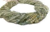 Natural Prehnite Beads, Gemstone Beads, Bulk Wholesale Beads for Jewelry Making, Jewelry Supplies, 4-5mm, 14"Strand