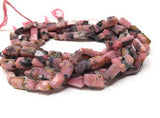 Pink Opal Gemstone Beads, Pink Opal Faceted Nugget Beads, Bulk Wholesale Beads, Jewelry Supplies, Jewelry Making, 13" Strand