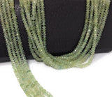 Natural Prehnite Beads, Gemstone Beads, Bulk Wholesale Beads for Jewelry Making, Jewelry Supplies, 13"Strand