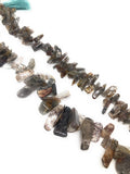 Multi Rutile Beads - Rough Polished, Gemstone Beads, Jewelry Supplies for Jewelry Making, Wholesale Beads, Bulk Beads, 8" Strand