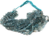 Moss Aquamarine Beads, Gemstone Beads, Moss Aquamarine Smooth Oval Beads , Jewelry Supplies for Jewelry Making, Wholesale Beads,