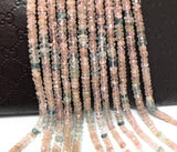 Morganite Beads, Gemstone Beads, Jewelry Supplies for Jewelry Making, Wholesale Beads, Natural Morganite, 12.5" Strand AAA Quality