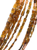 Natural Petro Tourmaline Beads, Gemstone Beads, Tourmaline Brick Beads, Wholesale Bulk Beads, AAA Quality - 4x3mm - 9x5mm , 13" Strand