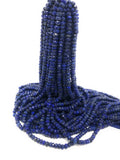 Lapis Lazuli Gemstone Beads, Natural Gemstone Beads, Beading Supplies for Jewelry Making, Wholesale Bulk Beads, 4.5mm - 5mm, 13" Strand