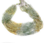 Prehnite Beads, Natural Shaded Prehnite Beads, Gemstone Beads, Bulk Wholesale Beads, Jewelry Supplies, 5mm, 12.5" Strand