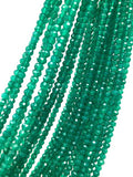 Green Onyx Beads, Gemstone Beads, Wholesale Beads, Bulk Beads, Jewelry Supplies fir Jewelry Making, 4-5mm, 13" Strand