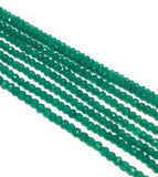 Green Onyx Beads, Gemstone Beads, Wholesale Beads, Bulk Beads, Jewelry Supplies fir Jewelry Making, 4-5mm, 13" Strand