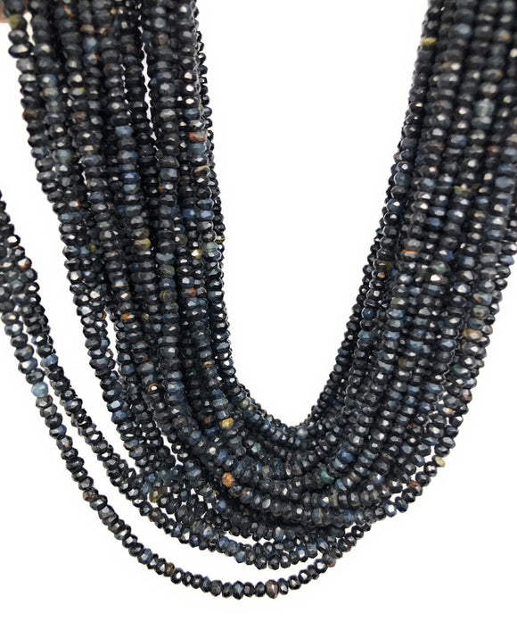Black Tigers Eye Beads, Gemstone Beads, Jewelry Supplies for Jewelry Making, Wholesale Beads, Bulk Beads, 3-4mm , 13.5