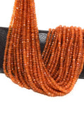 Carnelian Gemstone Beads, Natural Carnelian Beads, Jewelry Supplies for Jewelry Making, Bulk Beads, Wholesale Beads, 4.5- 5mm, 13" Strand