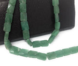 Natural Aventurine Gemstone Beads, Aventurine Beads, Wholesale Bulk Beads for Jewelry Making, 12x10mm-16x12mm , 8" Strand