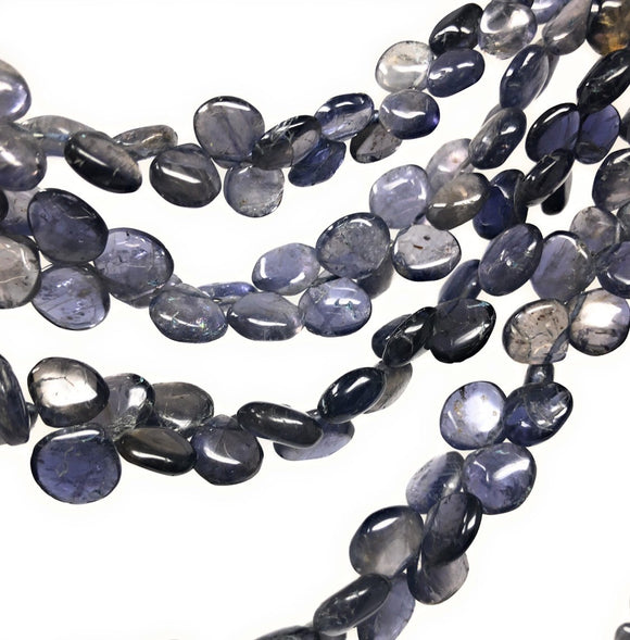 Natural Iolite Beads, Gemstone Beads, Wholesale Beads, Bulk Beads, Jewelry Making Supplies, 8