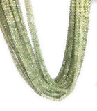 Natural Prehnite Beads, Gemstone Beads, Bulk Wholesale Beads for Jewelry Making, Jewelry Supplies, 13"Strand