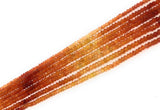 Carnelian Gemstone Beads, Natural Carnelian Beads, Jewelry Supplies for Jewelry Making, Bulk Wholesale Beads, 3.5-4mm, 13.25" Strand