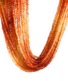 Carnelian Gemstone Beads, Natural Carnelian Beads, Jewelry Supplies for Jewelry Making, Bulk Wholesale Beads, 3.5-4mm, 13.25" Strand