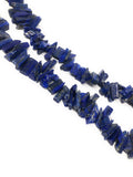 Lapis Lazuli Gemstone Beads, Natural Rough Lapis Lazuli Polished Beads, Jewelry Supplies for Jewelry Making, Wholesale Beads, 8" Strand