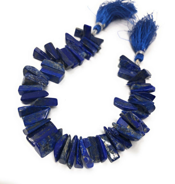 Lapis Lazuli Gemstone Beads, Natural Rough Lapis Lazuli Polished Beads, Jewelry Supplies for Jewelry Making, Wholesale Beads, 8