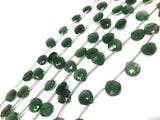 Green Strawberry Quartz Beads, Gemstone Beads, Jewelry Supplies for Jewelry Making, Wholesale Bulk Beads, 8" Strand