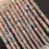 Morganite Beads, Gemstone Beads, Jewelry Supplies for Jewelry Making, Wholesale Beads, Natural Morganite, 12.5" Strand AAA Quality