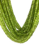 Natural Peridot Gemstone Beads, Genuine Gemstone Wholesale Beads, Bulk Beads for Jewelry Making, AAA Quality, 13" Strand