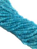 Natural Apatite Gemstone Beads, Genuine Gemstone Wholesale Jewelry Supplies for Jewelry Making, 4-5mm, 13" Strand