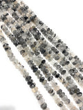 Natural Rutile Beads, Gemstone Beads, Jewelry Supplies for Jewelry Making, Wholesale Beads, Bulk Beads, AAA+ Quality 7-8mm 9" Strand