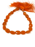Natural Carnelian Gemstone Beads, Jewelry Supplies for Jewelry Making, Bulk Wholesale Beads, 9" Strand