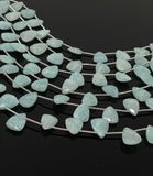 Amazonite Gemstone Beads, Jewelry Supplies forJewelry Making, Wholesale Beads, Bulk Beads, 8" Strand -15pcs Approx.