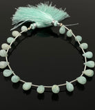 Amazonite Gemstone Beads, Jewelry Supplies forJewelry Making, Wholesale Beads, Bulk Beads, 8" Strand -19 Pcs Approx.