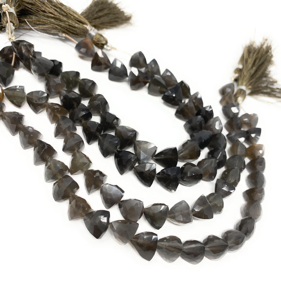 Gray Moonstone Beads, Gemstone Beads, Jewelry Supplies, Jewelry Making, Wholesale Beads, Bulk Beads, 7.5