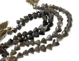Gray Moonstone Beads, Gemstone Beads, Jewelry Supplies, Jewelry Making, Wholesale Beads, Bulk Beads, 7.5" Strand