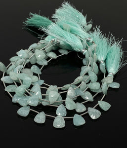 Amazonite Gemstone Beads, Jewelry Supplies forJewelry Making, Wholesale Beads, Bulk Beads, 8" Strand -15pcs Approx.