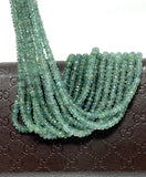 Natural Tourmaline Beads, Gemstone Beads, Green Tourmaline Beads, Bulk Wholesale Beads, Jewelry Supplies, 7.5" Strand