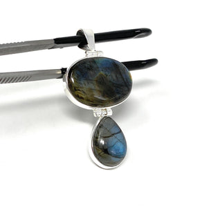 Labradorite Pendant, Gemstone Pendant, Gemstone Jewelry, Sterling Silver Pendant, Silver Jewelry, Wholesale Pendant, Gifts for Her
