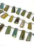 8 Pcs Natural Boulder Opal Gemstone Beads, Jewelry Supplies for Jewelry Making, Wholesale Beads, Bulk Beads, 22mm - 26mm