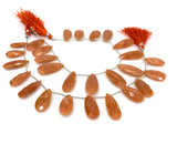 Peach Amazonite Gemstone Beads, Jewelry Supplies forJewelry Making, Wholesale Beads, Bulk Beads, 8.5” Strand/ 13 Pcs