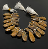 Natural Mariam Jasper Gemstone Beads, Jewelry Supplies, Wholesale Bulk Beads , 25mm - 31mm, 8”Strand/ 14 Pcs