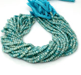 Natural Amazonite Gemstone Beads, Jewelry Supplies, Wholesale Bulk Beads, 4mm - 5mm, 13” Strand