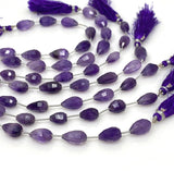Natural Amethyst Gemstone Beads, Amethyst Beads, Jewelry Supplies for Jewelry Making, Bulk Wholesale Beads, 7” Strand