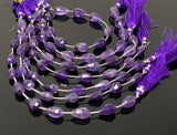 Natural Amethyst Gemstone Beads, Amethyst Beads, Jewelry Supplies for Jewelry Making, Bulk Wholesale Beads, 7” Strand