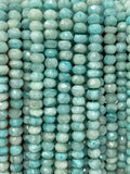 Natural Amazonite Gemstone Beads, Jewelry Supplies, Wholesale Bulk Beads, 4mm - 5mm, 13” Strand